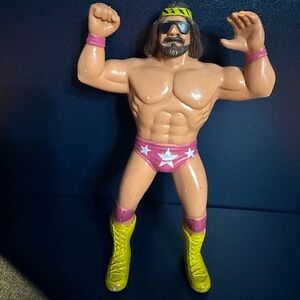Vintage LJN Titan Sports WWF Macho Man Randy Savage  8" Wrestling Figure 1986